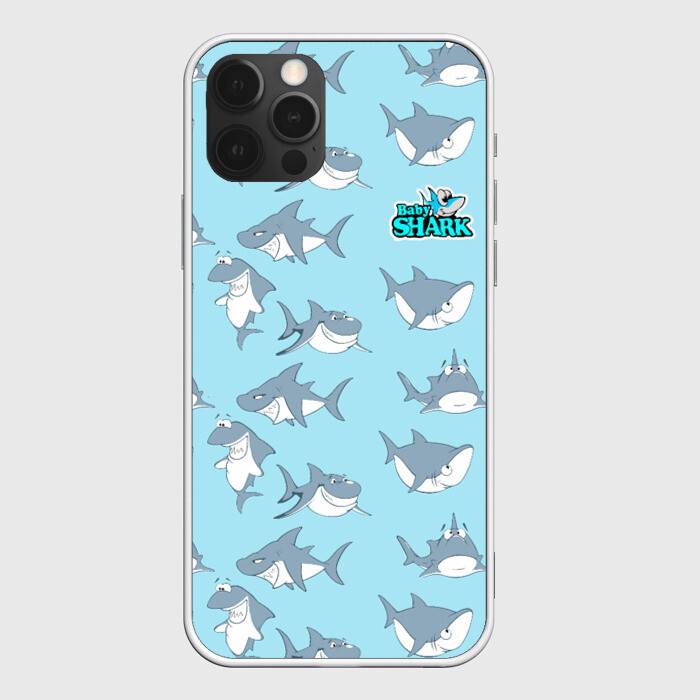 Чехол для iPhone 12 Pro Max Baby Shark фото