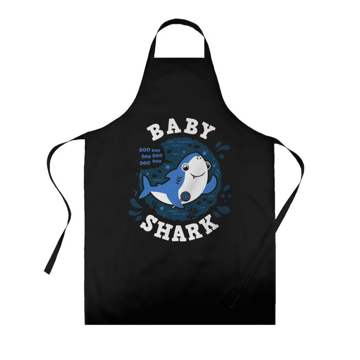Фартук 3D Baby shark фото