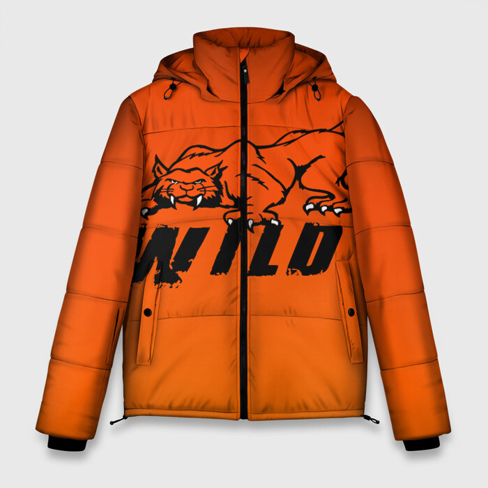 Мужская зимняя куртка 3D Wild Дикий фото