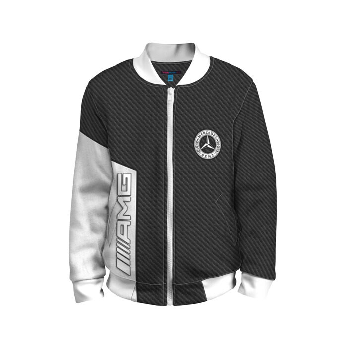 Детский бомбер 3D MERCEDES фото