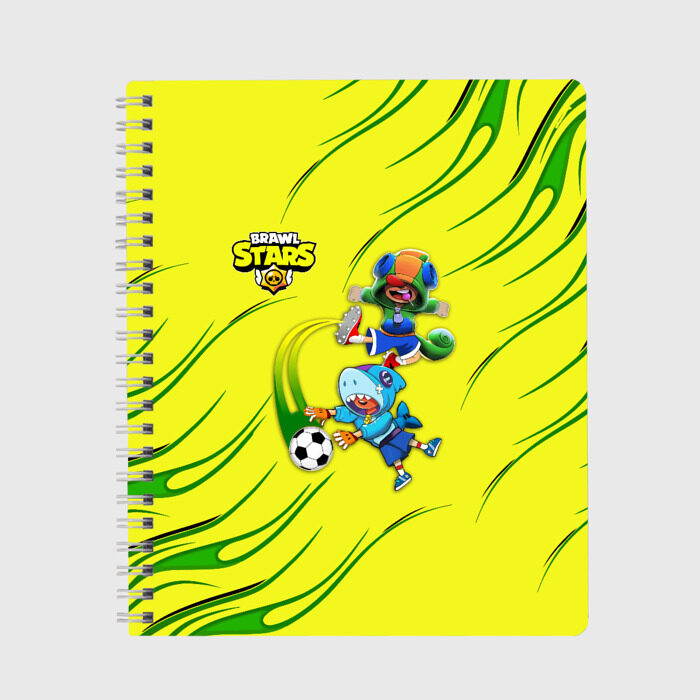 Тетрадь Brawl Stars (футбол) фото