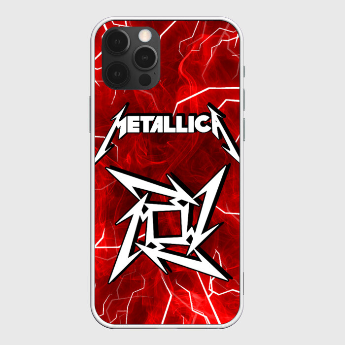 Чехол для iPhone 12 Pro Max METALLICA фото