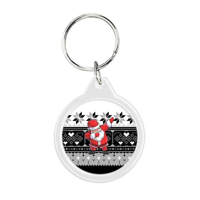 Брелок круглый Свитер Santa DAB фото