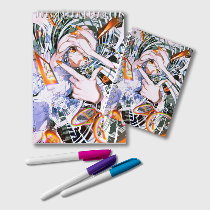 Блокнот Anime girl art фото