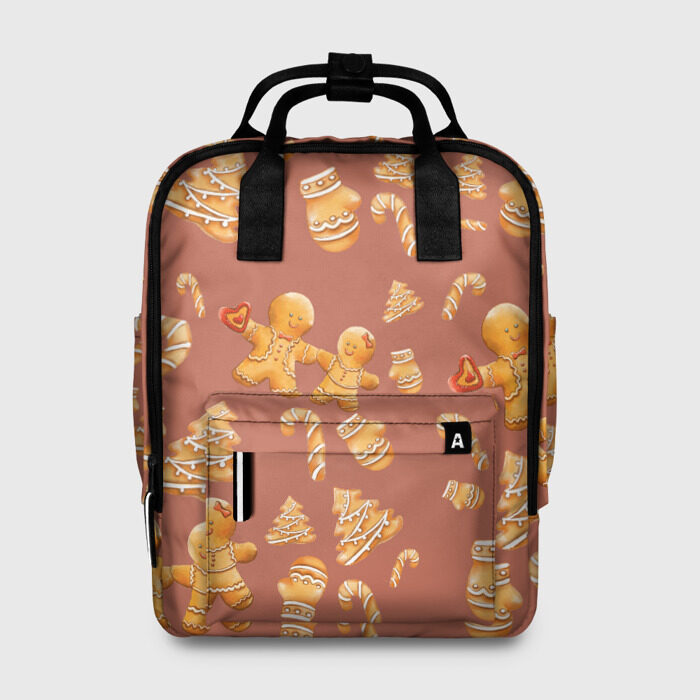 Женский рюкзак 3D Имбирные пряники фото