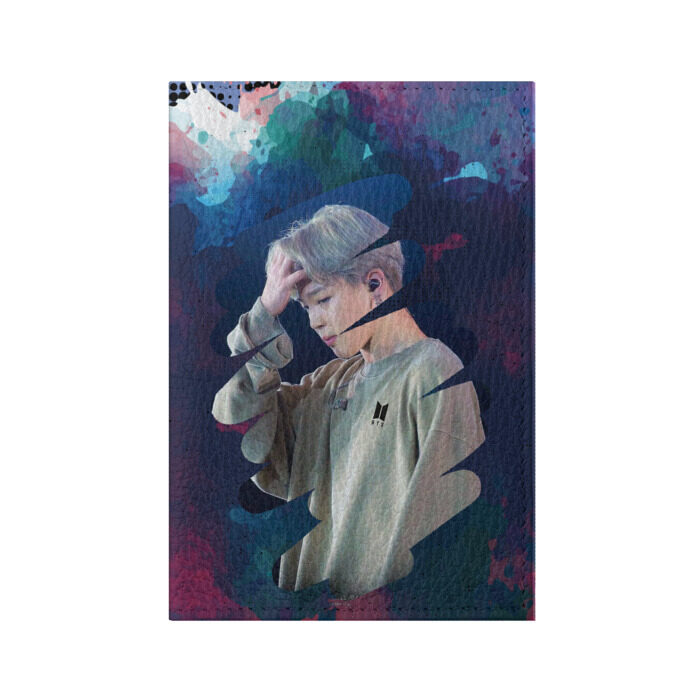 Обложка для паспорта матовая кожа BTS. Jimin фото