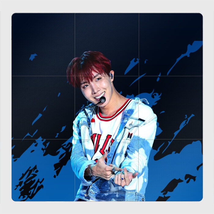 Магнитный плакат 3Х3 BTS фото