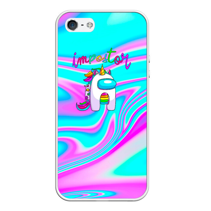 Чехол для iPhone 5/5S матовый Impostor Unicorn фото
