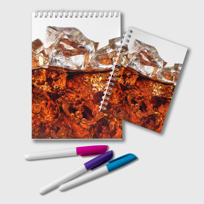 Блокнот Кола со льдом фото