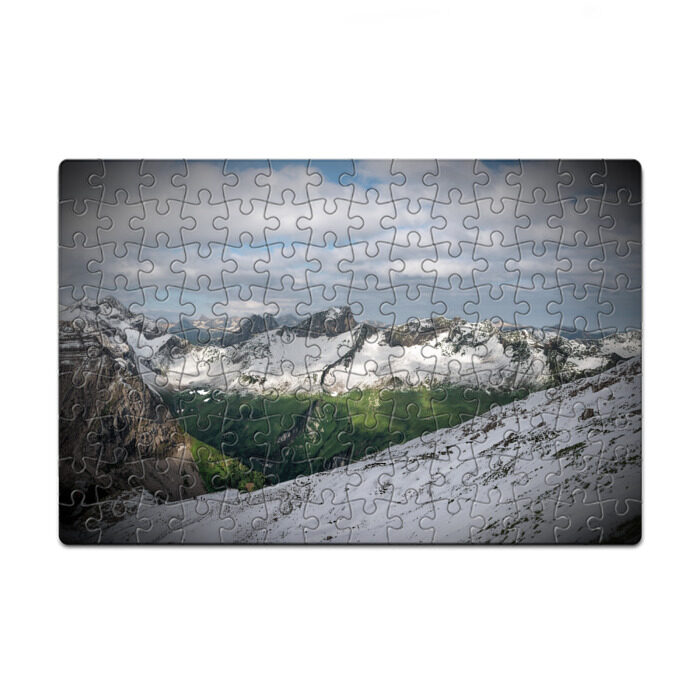 Пазл магнитный 126 элементов Весна в горах фото