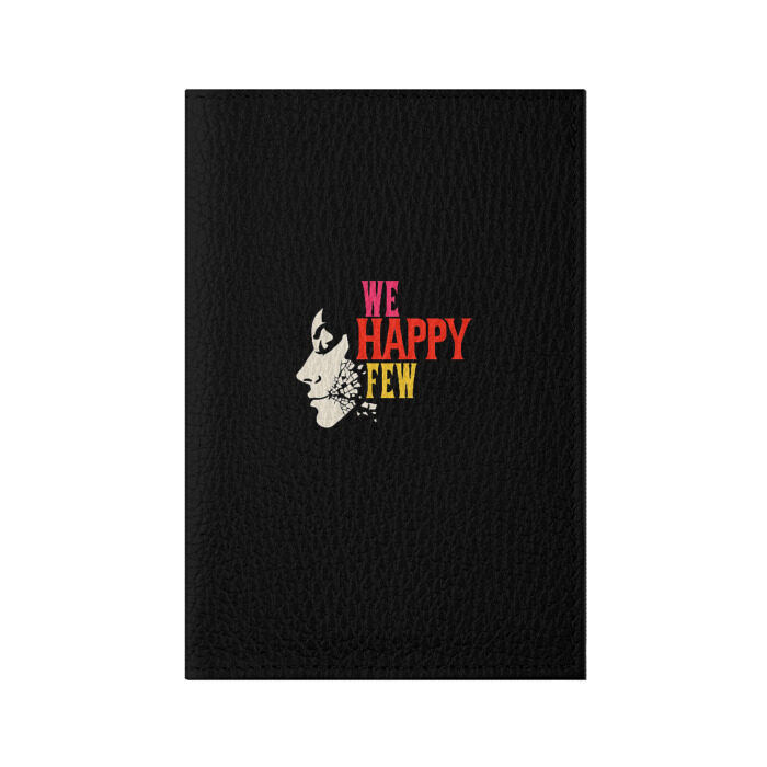 Обложка для паспорта матовая кожа We Happy few фото