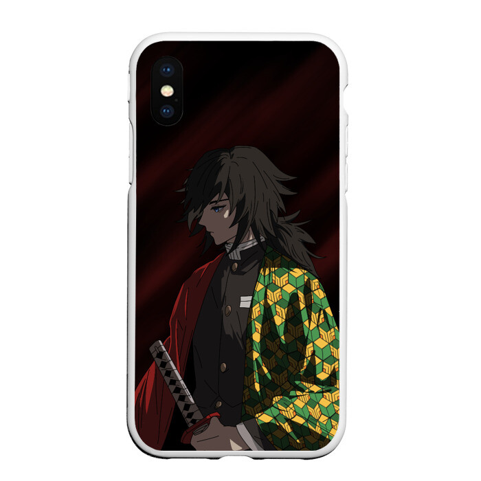 Чехол для iPhone XS Max матовый ГИЮ ТОМИОКА фото