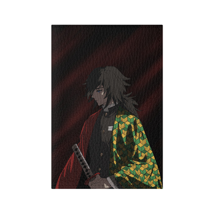 Обложка для паспорта матовая кожа ГИЮ ТОМИОКА фото