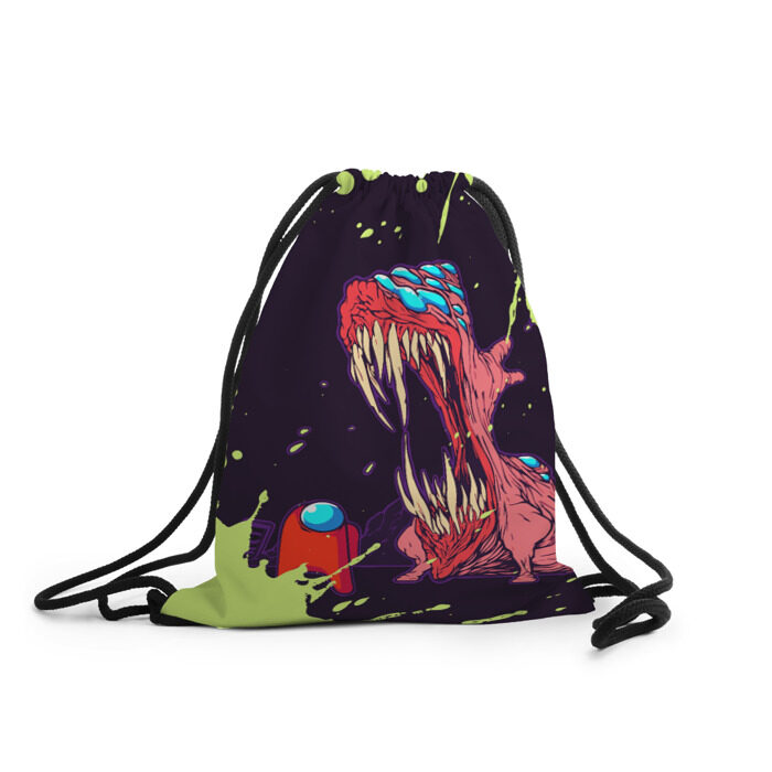 Рюкзак-мешок 3D AMONG US - MONSTER фото