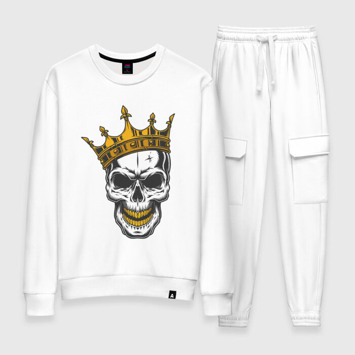 Женский костюм хлопок Король всегда фото