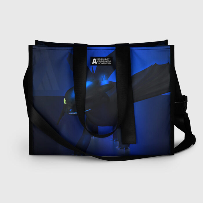 Сумка-шоппер 3D Беззубик фото