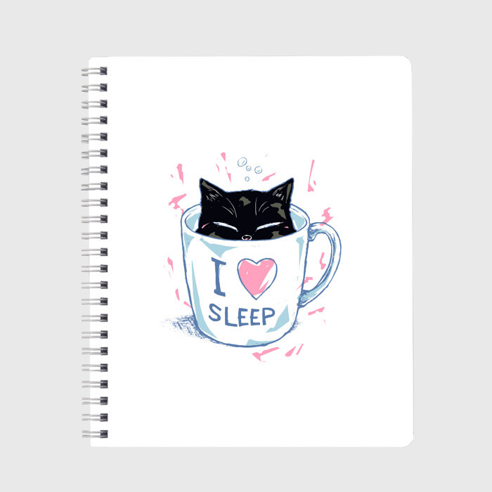 Тетрадь Я Люблю Спать фото