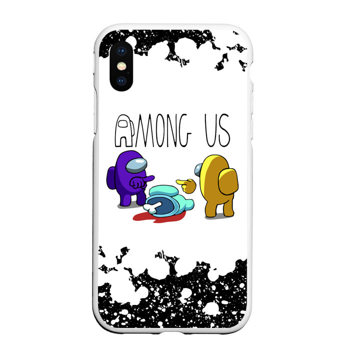 Чехол для iPhone XS Max матовый Among Us (Z) фото