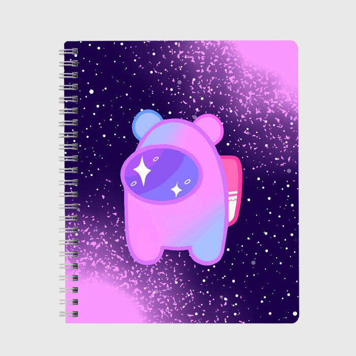 Тетрадь AMONG US - SPACE фото