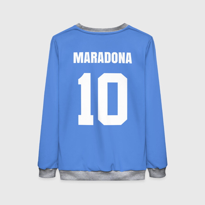 Женский свитшот 3D Диего Марадона Наполи фото