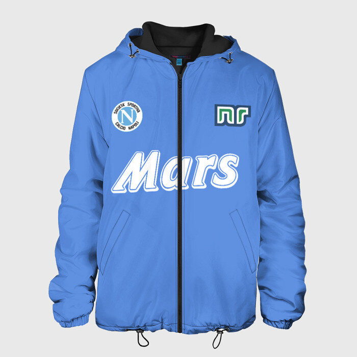 Мужская куртка 3D Диего Марадона Наполи фото