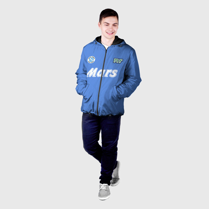 Мужская куртка 3D Диего Марадона Наполи фото