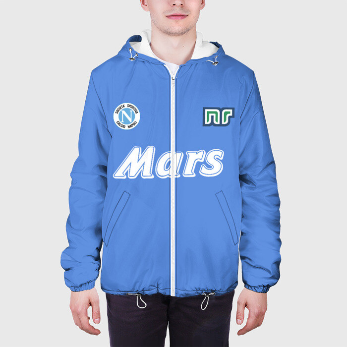 Мужская куртка 3D Диего Марадона Наполи фото