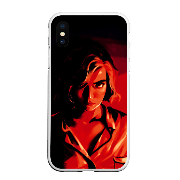 Чехол для iPhone XS Max матовый Ход Королевы фото