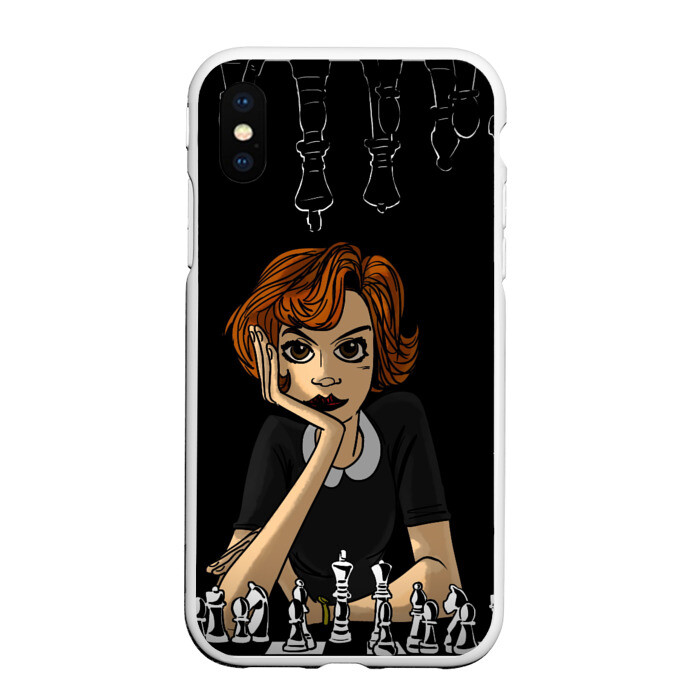 Чехол для iPhone XS Max матовый Ход Королевы фото