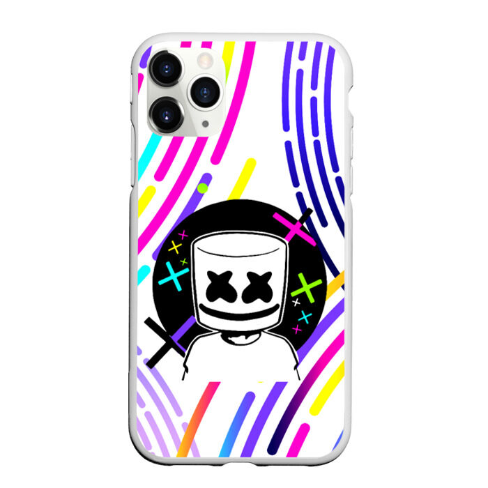 Чехол для iPhone 11 Pro матовый MARSHMELLO фото