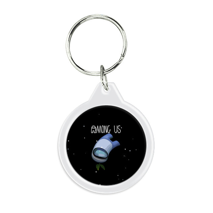 Брелок круглый AMONG US фото