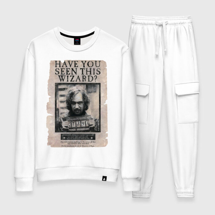 Женский костюм хлопок Have you seen this Wizard? фото