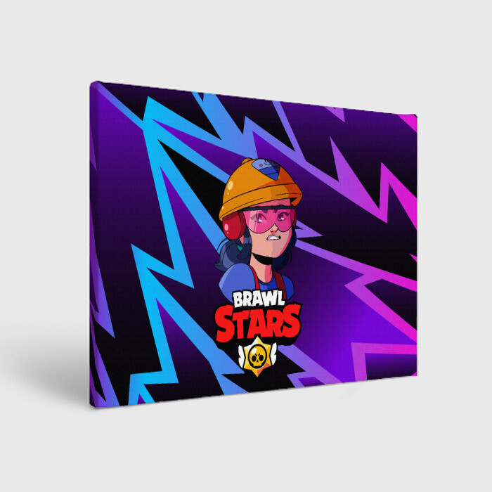 Холст прямоугольный Джеки Brawl Stars Jacky фото