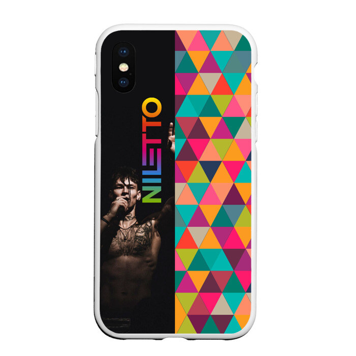 Чехол для iPhone XS Max матовый NILETTO фото