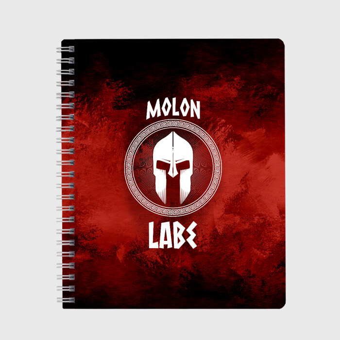 Тетрадь Molon Labe фото