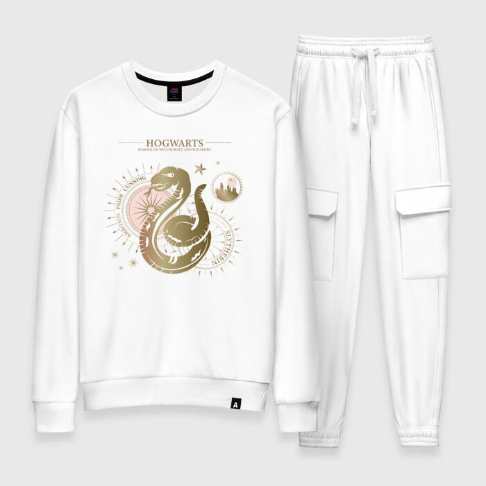 Женский костюм хлопок Слизерин фото