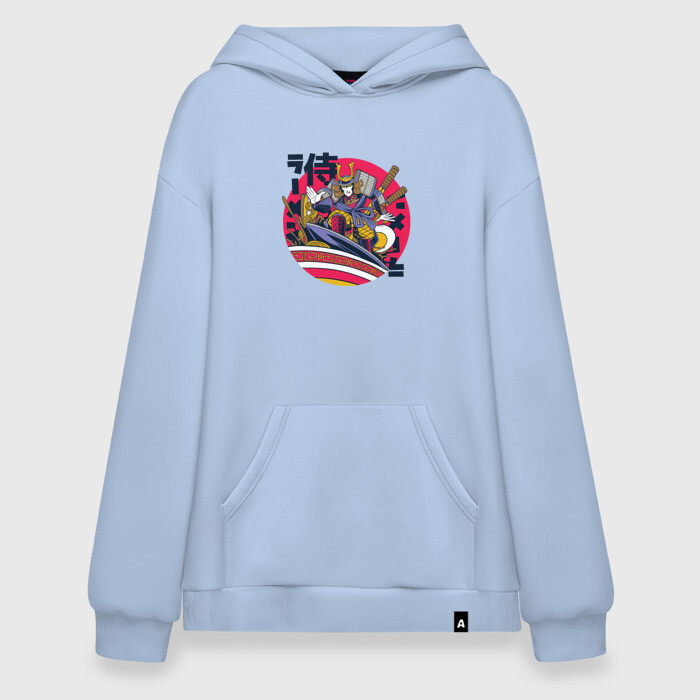 Худи SuperOversize хлопок Ramen Samurai фото
