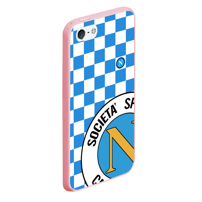 Чехол для iPhone 5/5S матовый Форма Наполи - Марадона 10 фото