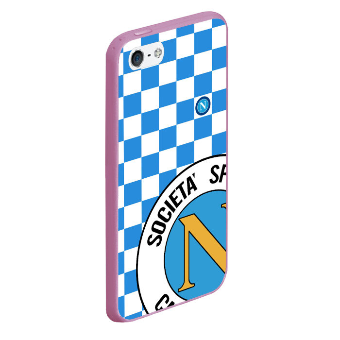 Чехол для iPhone 5/5S матовый Форма Наполи - Марадона 10 фото