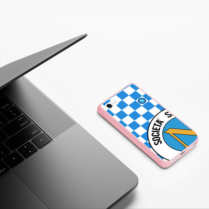 Чехол для iPhone 5/5S матовый Форма Наполи - Марадона 10 фото