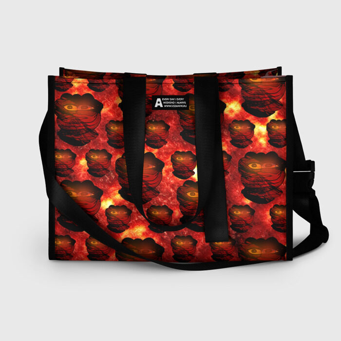 Сумка-шоппер 3D Lava Monster Лавовый Монстр фото