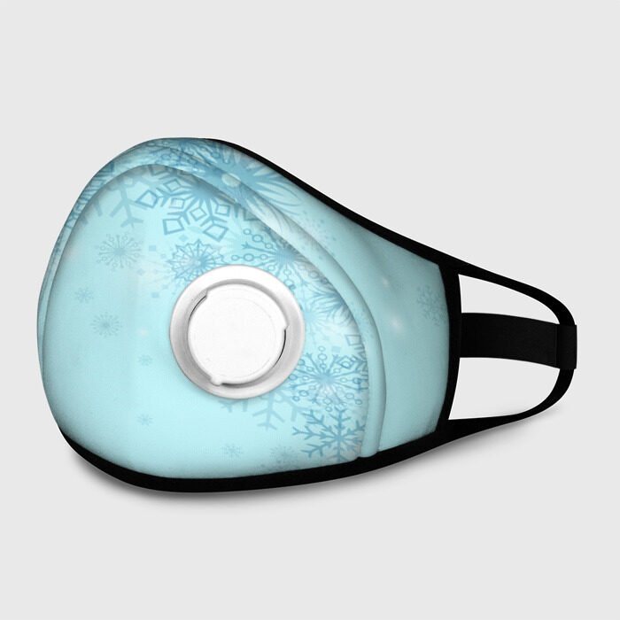 Маска из неопрена Снежинки фото