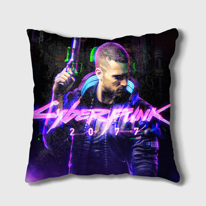 Подушка 3D CYBERPUNK 2077 (S) фото