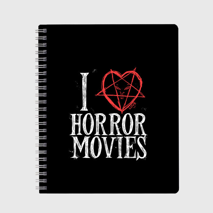 Тетрадь I Love Horror Movies фото