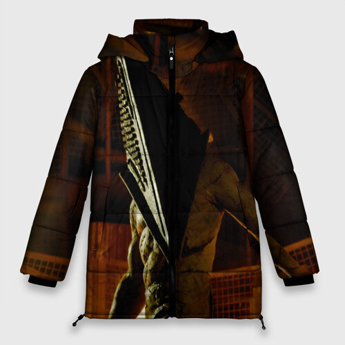 Женская зимняя куртка 3D Сайлент хилл фото