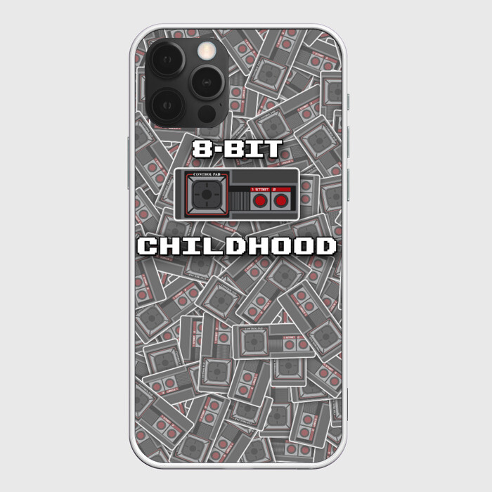 Чехол для iPhone 12 Pro 8-bit childhood фото