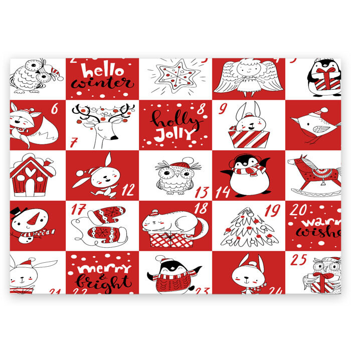 Поздравительная открытка Рождество фото