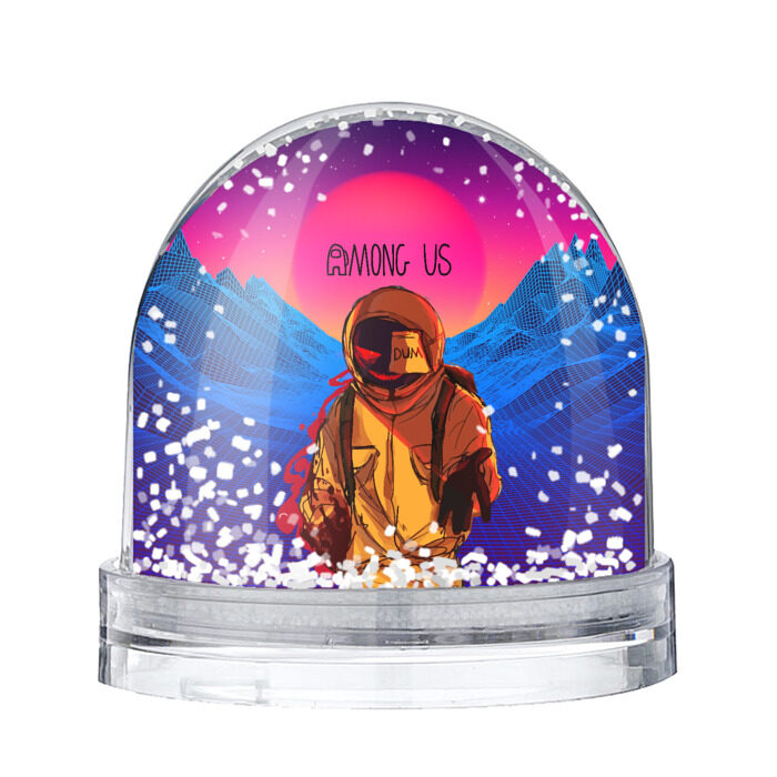 Снежный шар Among Us фото