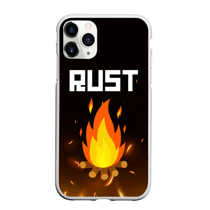 Чехол для iPhone 11 Pro матовый RUST фото