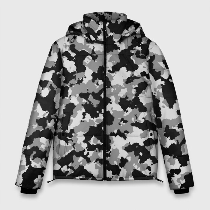 Мужская зимняя куртка 3D Камуфляж flencktar фото